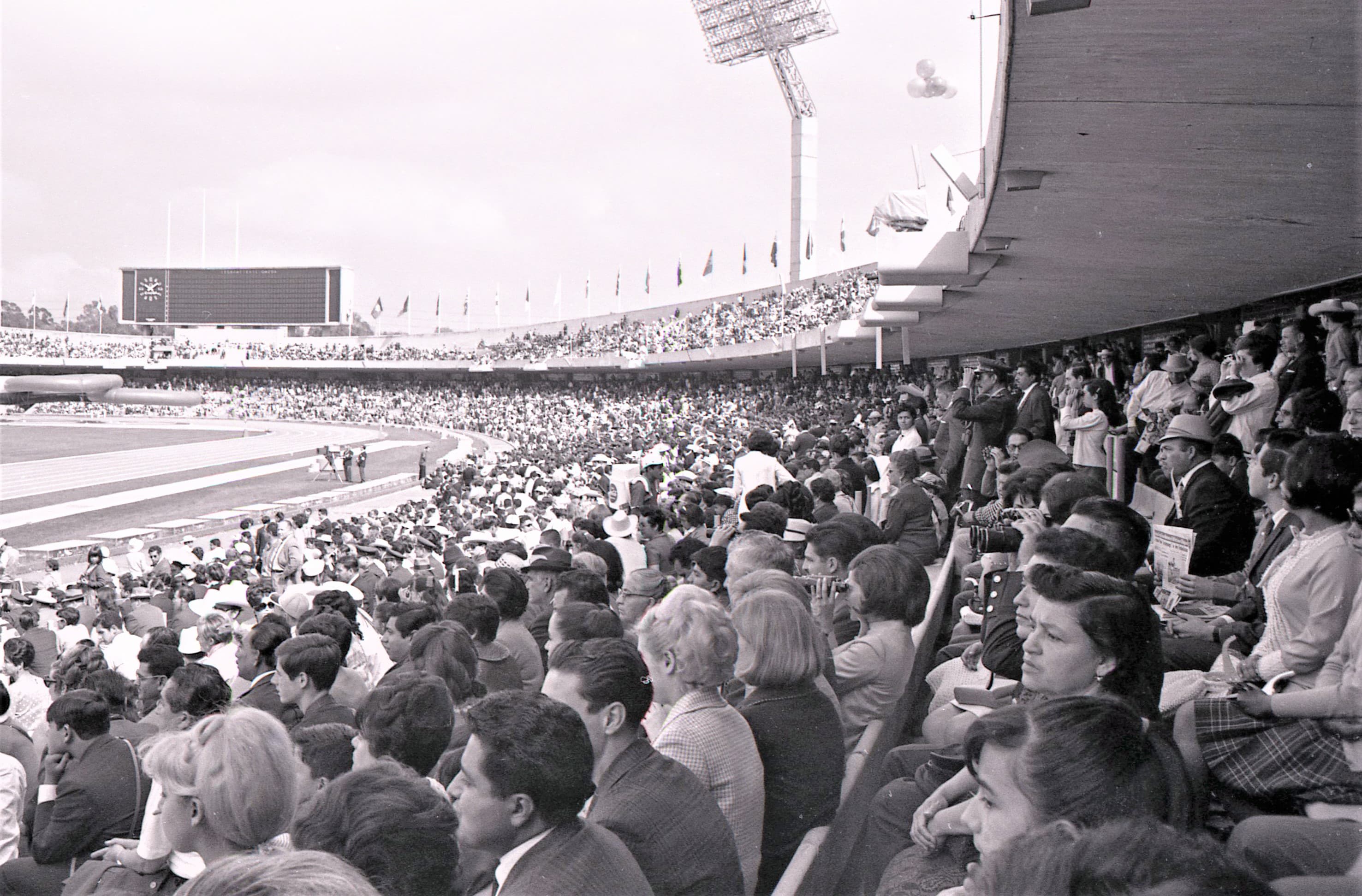 Photo de la cérémonie d'ouverture du Mexico University Stadium